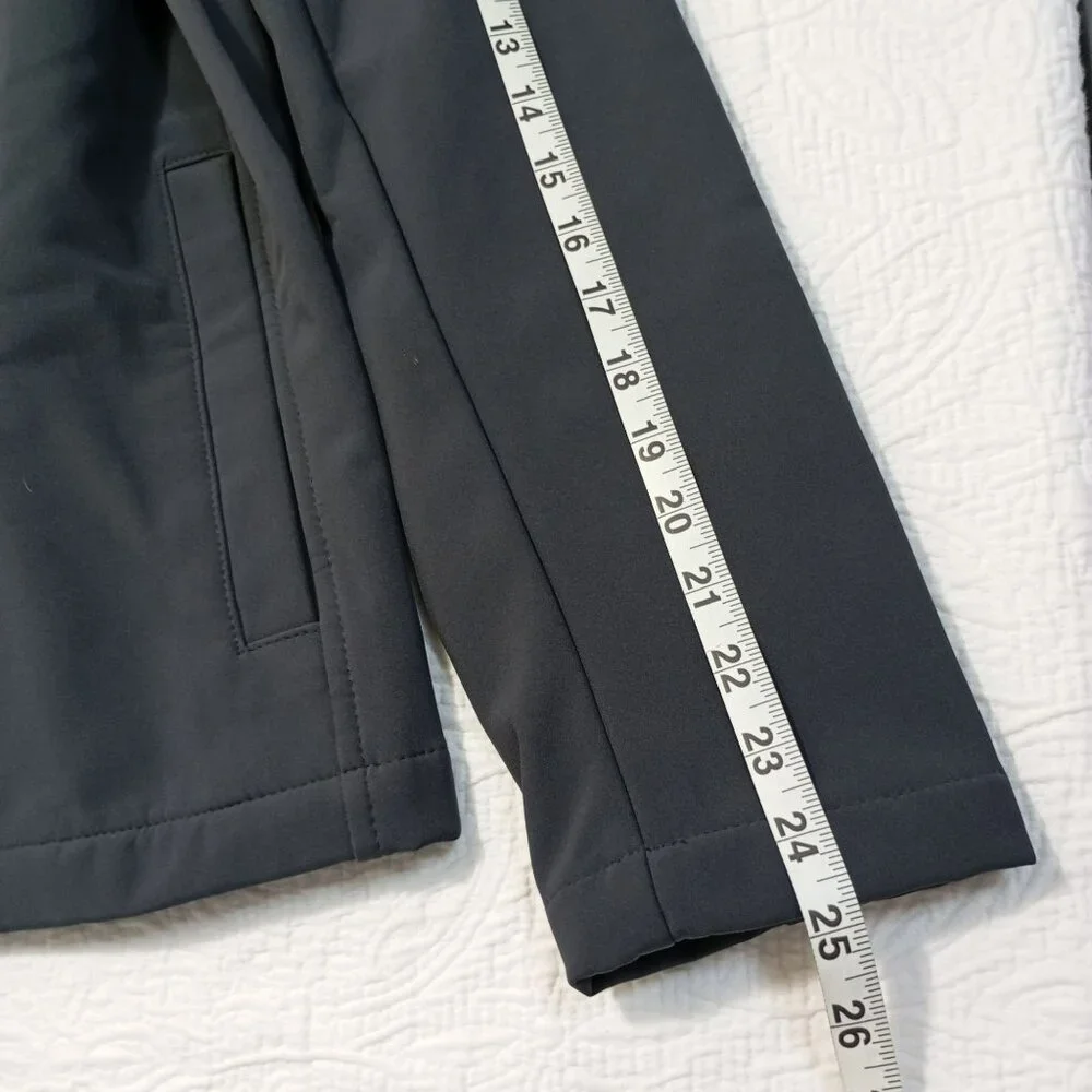 Calvin Klein Mens Gray Softshell Jacket S